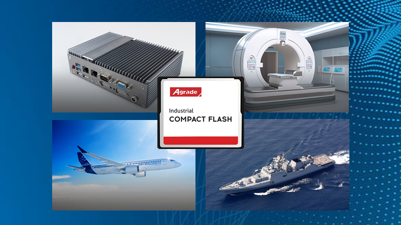 哪些行業(yè)一定要用工業(yè)級CF卡才能穩(wěn)定運行
