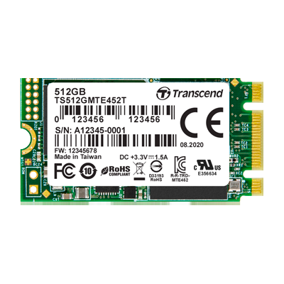 Transcend/創(chuàng)見 PCIe M.2 SSDs MTE452T2